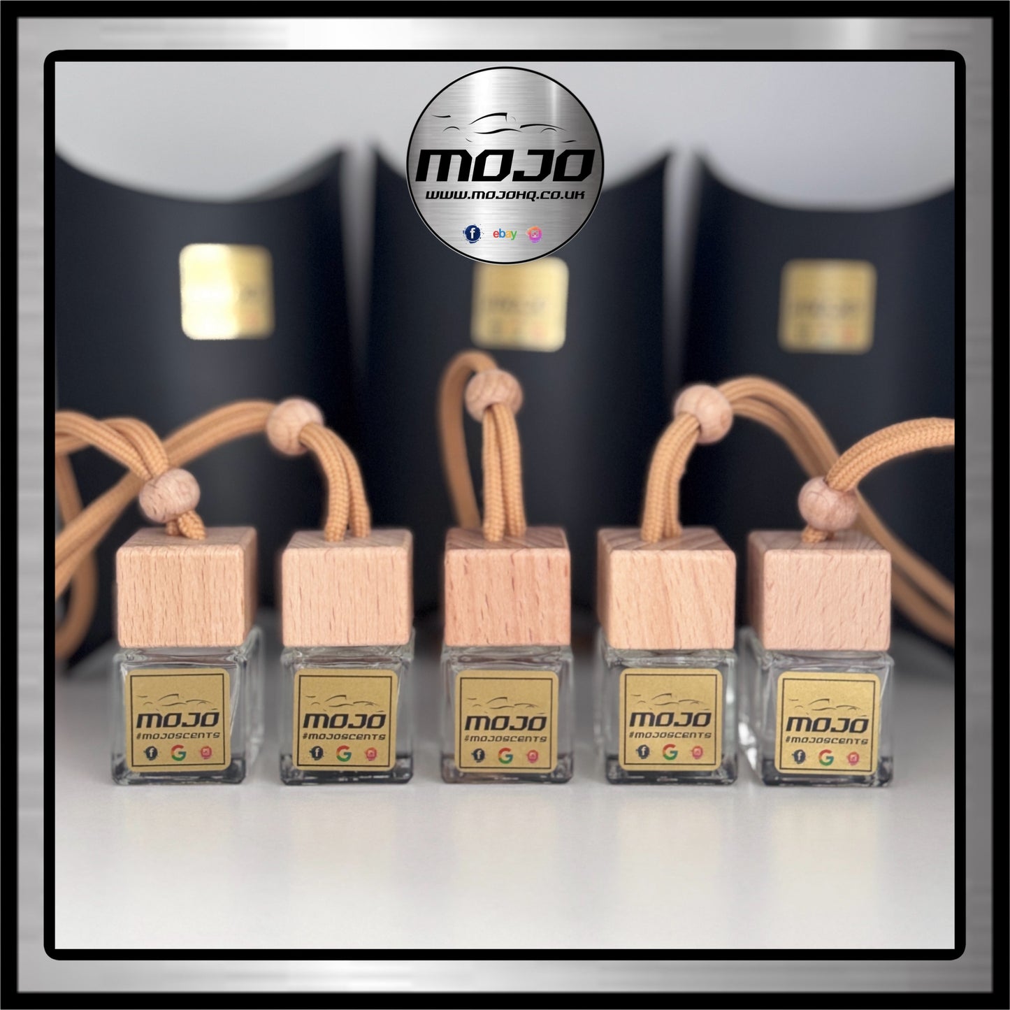 5 x MOJO HQ Car Diffusers