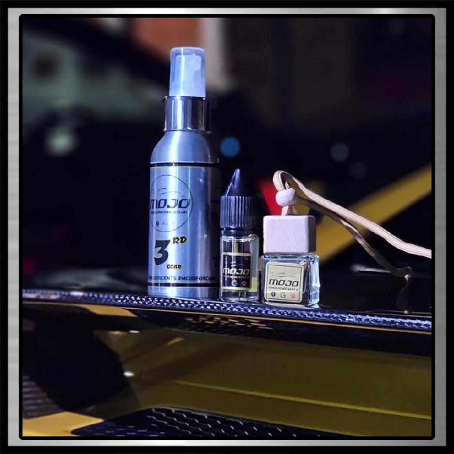 MOJO HQ Car Diffuser + Refill